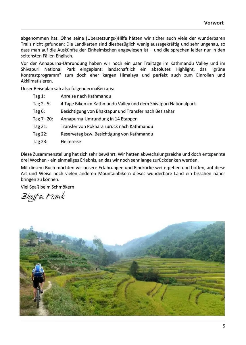 Bild: 9783981496208 | Annapurna-Umrundung mit dem Mountainbike | Birgit Wenzl (u. a.) | Buch