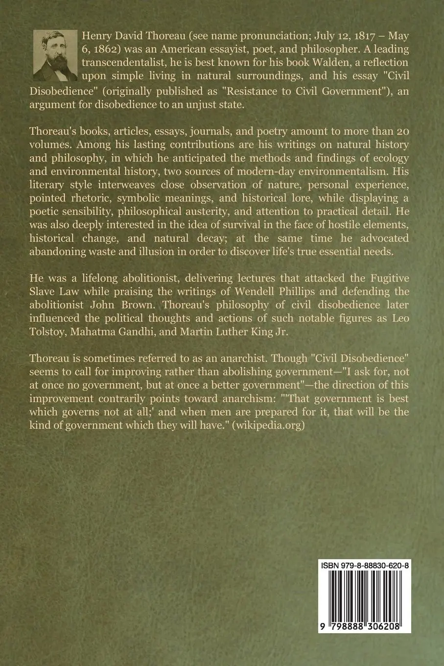 Rückseite: 9798888306208 | A Week on the Concord and Merrimack Rivers | Henry David Thoreau