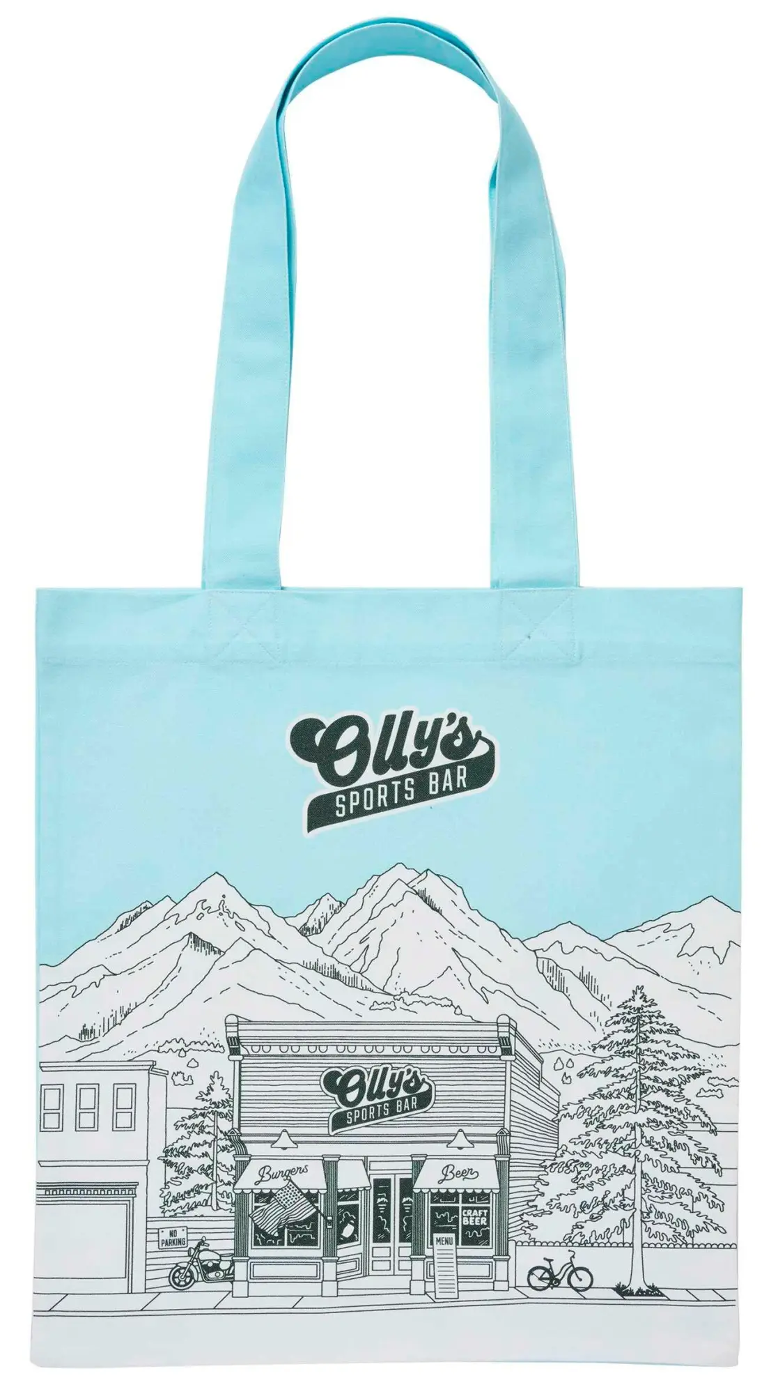 Cover: 4251693906308 | Main Street Tote Bag 'Green Valley Olly's Sports Bar' | Lilly Lucas