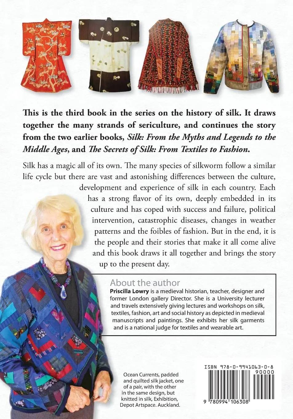 Rückseite: 9780994106308 | The World of Silk | Priscilla Lowry | Taschenbuch | Englisch | 2014
