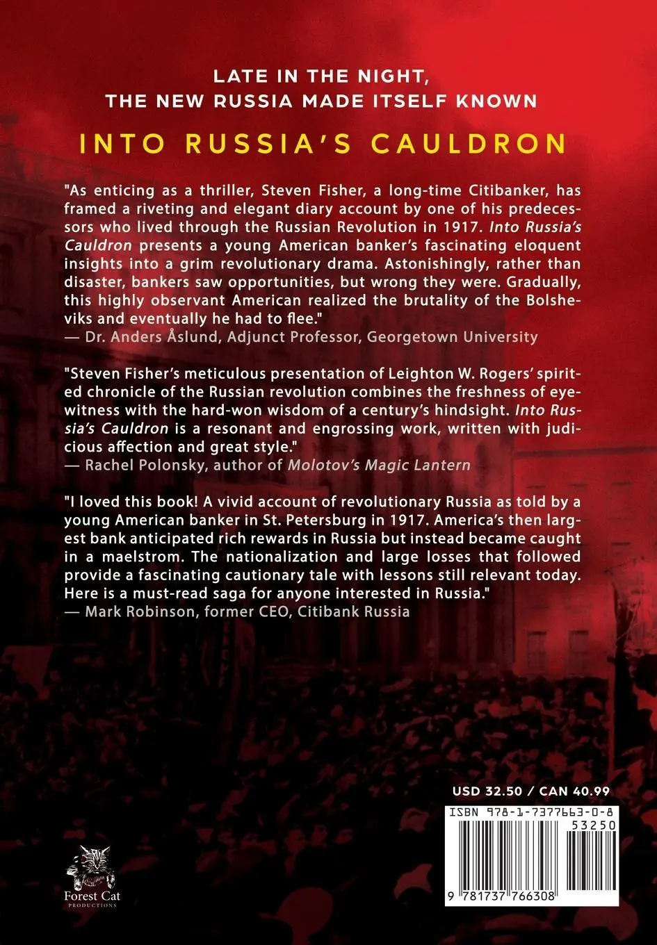 Rückseite: 9781737766308 | Into Russia's Cauldron | An American Vision, Undone | Steven Fisher