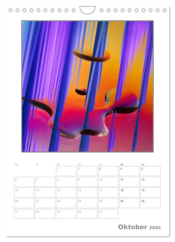 Bild: 9783457086308 | Kunst - Abstrakt - Skurril (Wandkalender 2025 DIN A4 hoch),...