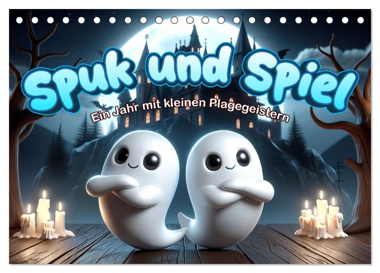Cover: 9783457466308 | Spuk und Spiel: Ein Jahr mit kleinen Plagegeistern (Tischkalender...
