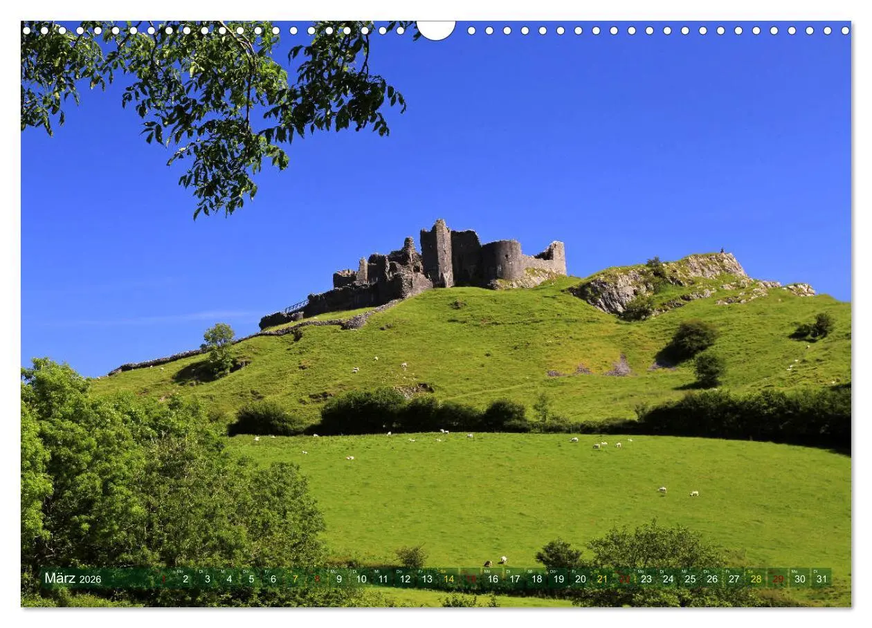 Bild: 9783457846308 | Naturwunder Wales (Wandkalender 2026 DIN A3 quer), CALVENDO...