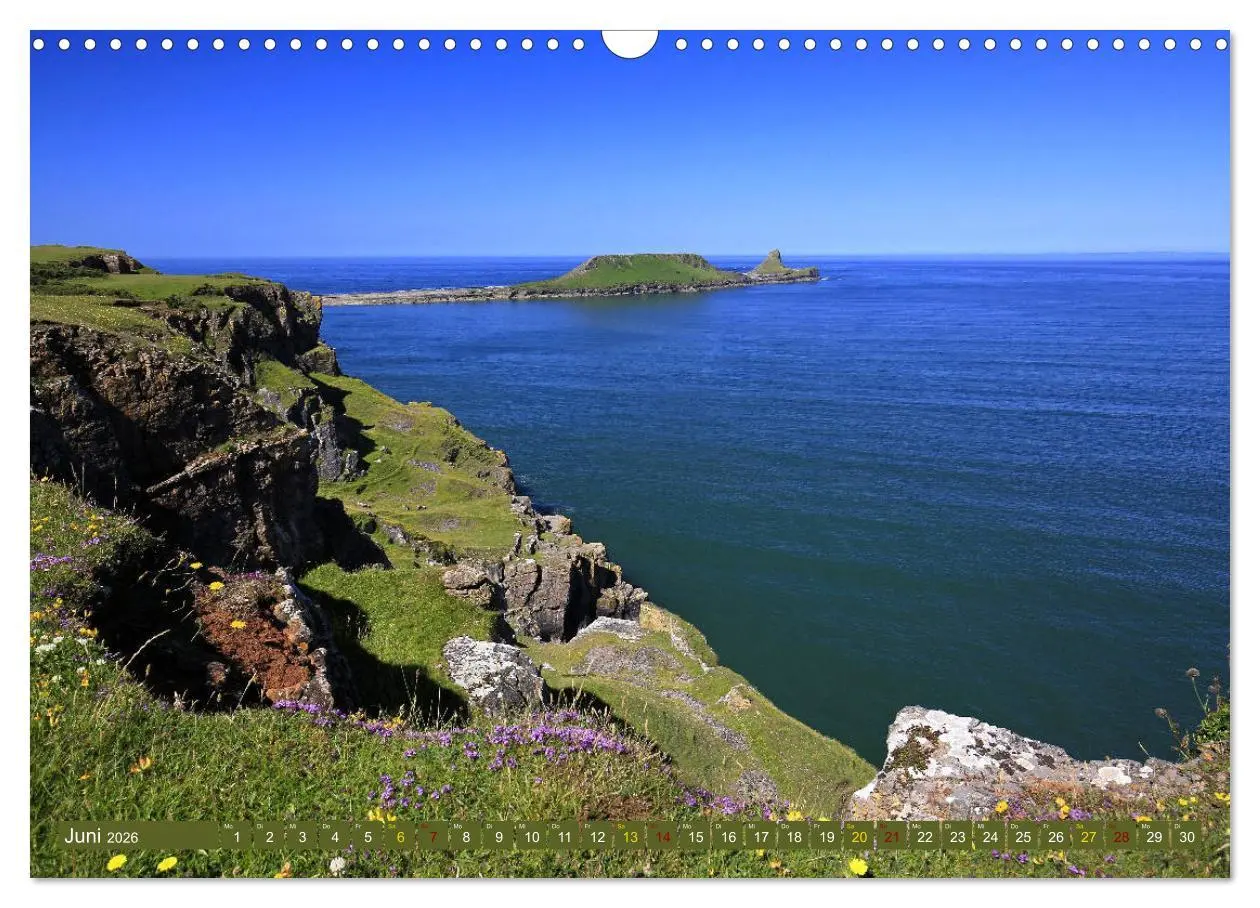 Bild: 9783457846308 | Naturwunder Wales (Wandkalender 2026 DIN A3 quer), CALVENDO...