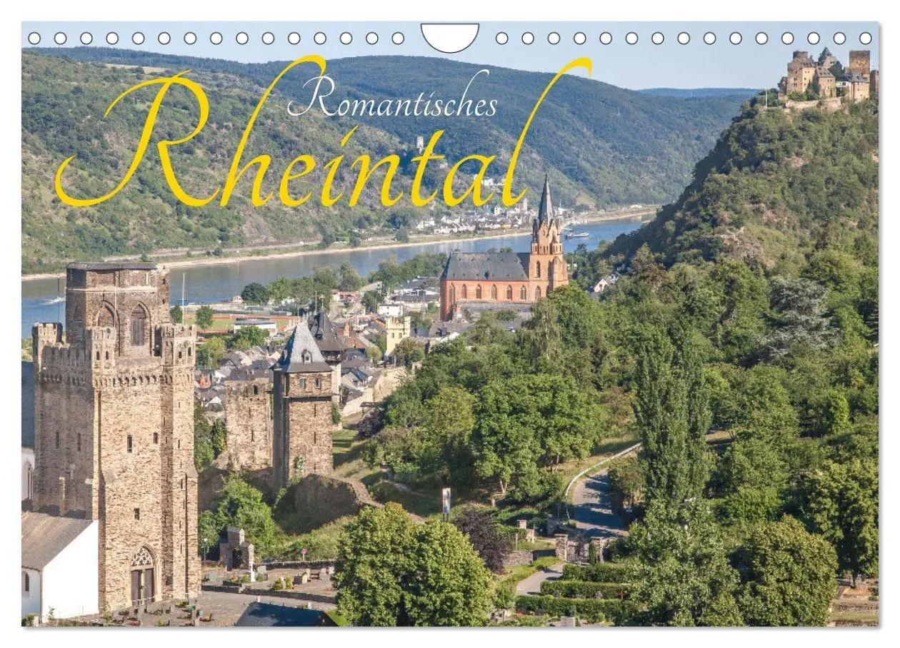 Cover: 9783457916308 | Romantisches Rheintal (Wandkalender 2026 DIN A4 quer), CALVENDO...