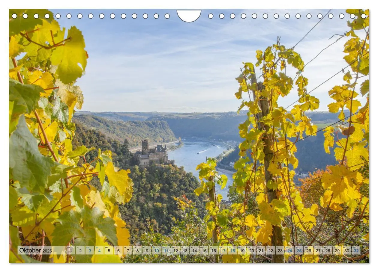 Bild: 9783457916308 | Romantisches Rheintal (Wandkalender 2026 DIN A4 quer), CALVENDO...