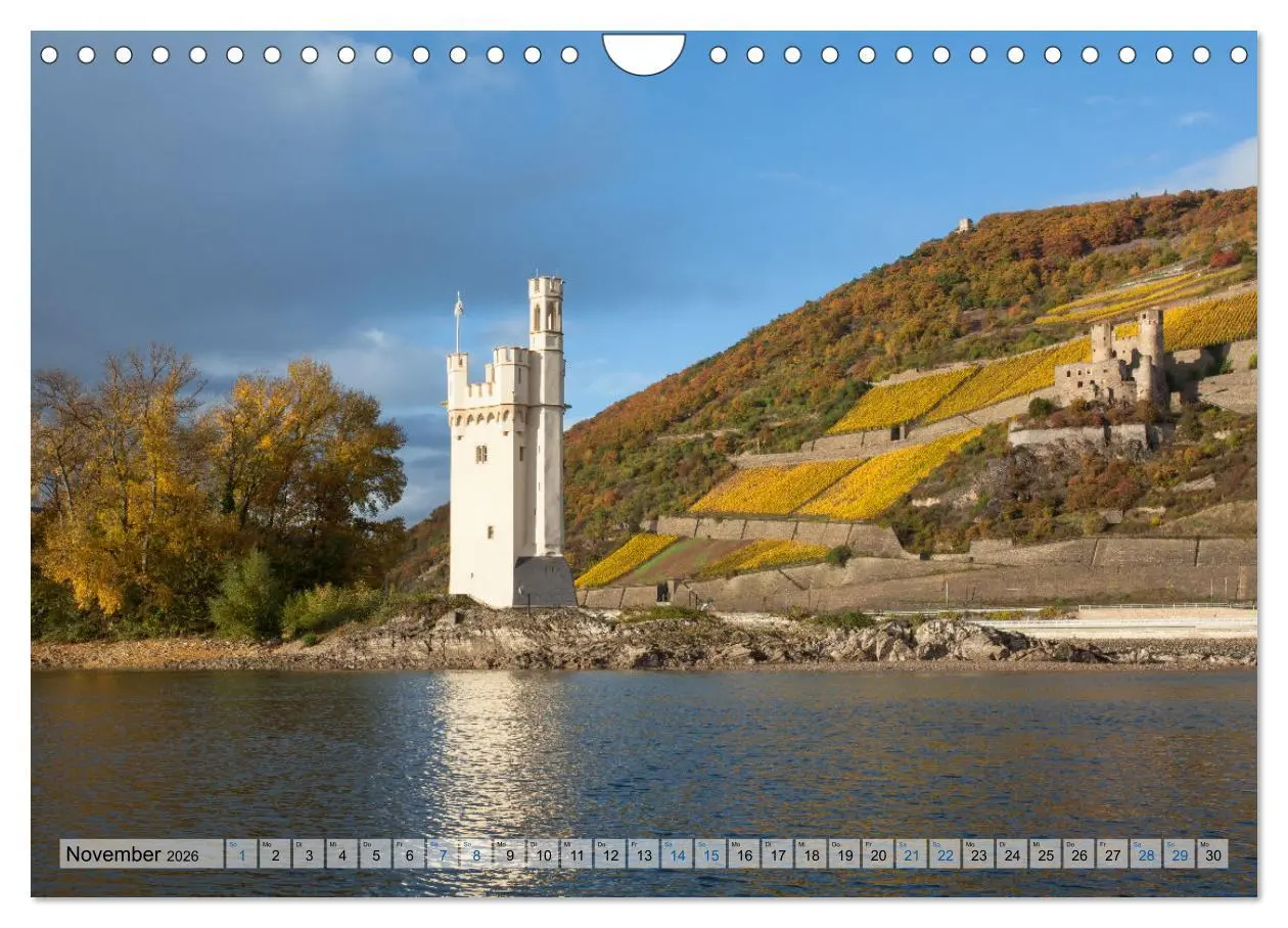 Bild: 9783457916308 | Romantisches Rheintal (Wandkalender 2026 DIN A4 quer), CALVENDO...