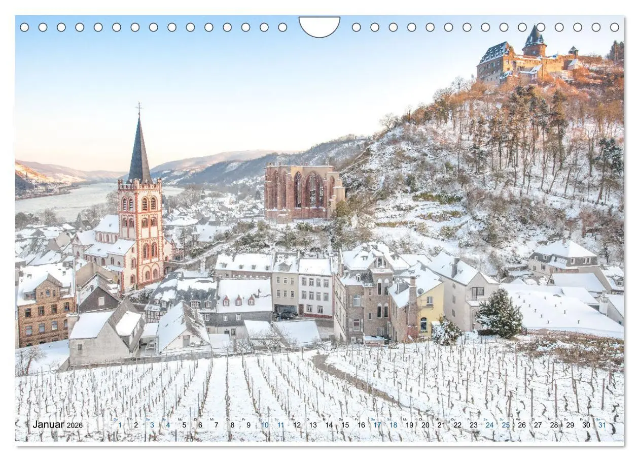 Bild: 9783457916308 | Romantisches Rheintal (Wandkalender 2026 DIN A4 quer), CALVENDO...