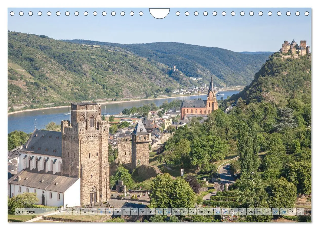Bild: 9783457916308 | Romantisches Rheintal (Wandkalender 2026 DIN A4 quer), CALVENDO...