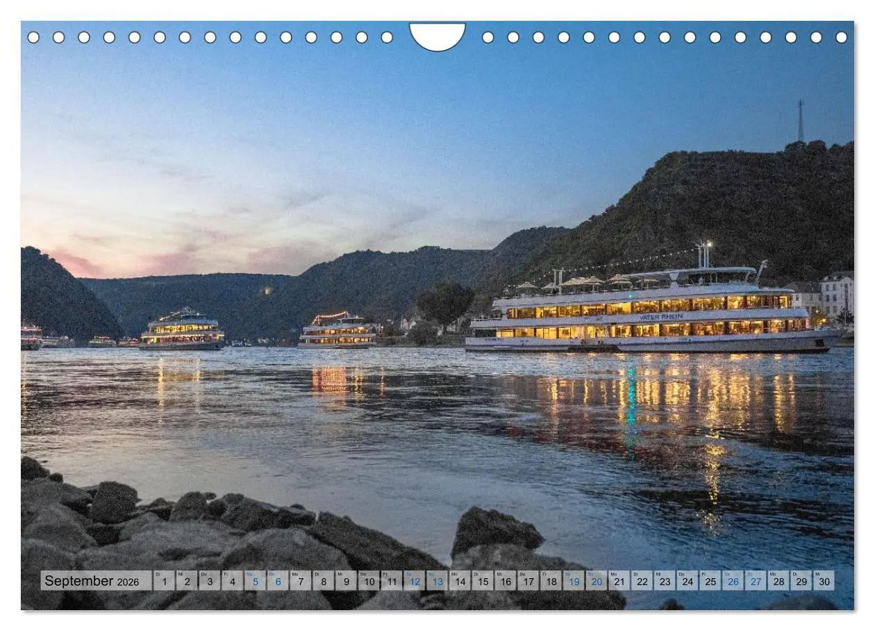 Bild: 9783457916308 | Romantisches Rheintal (Wandkalender 2026 DIN A4 quer), CALVENDO...