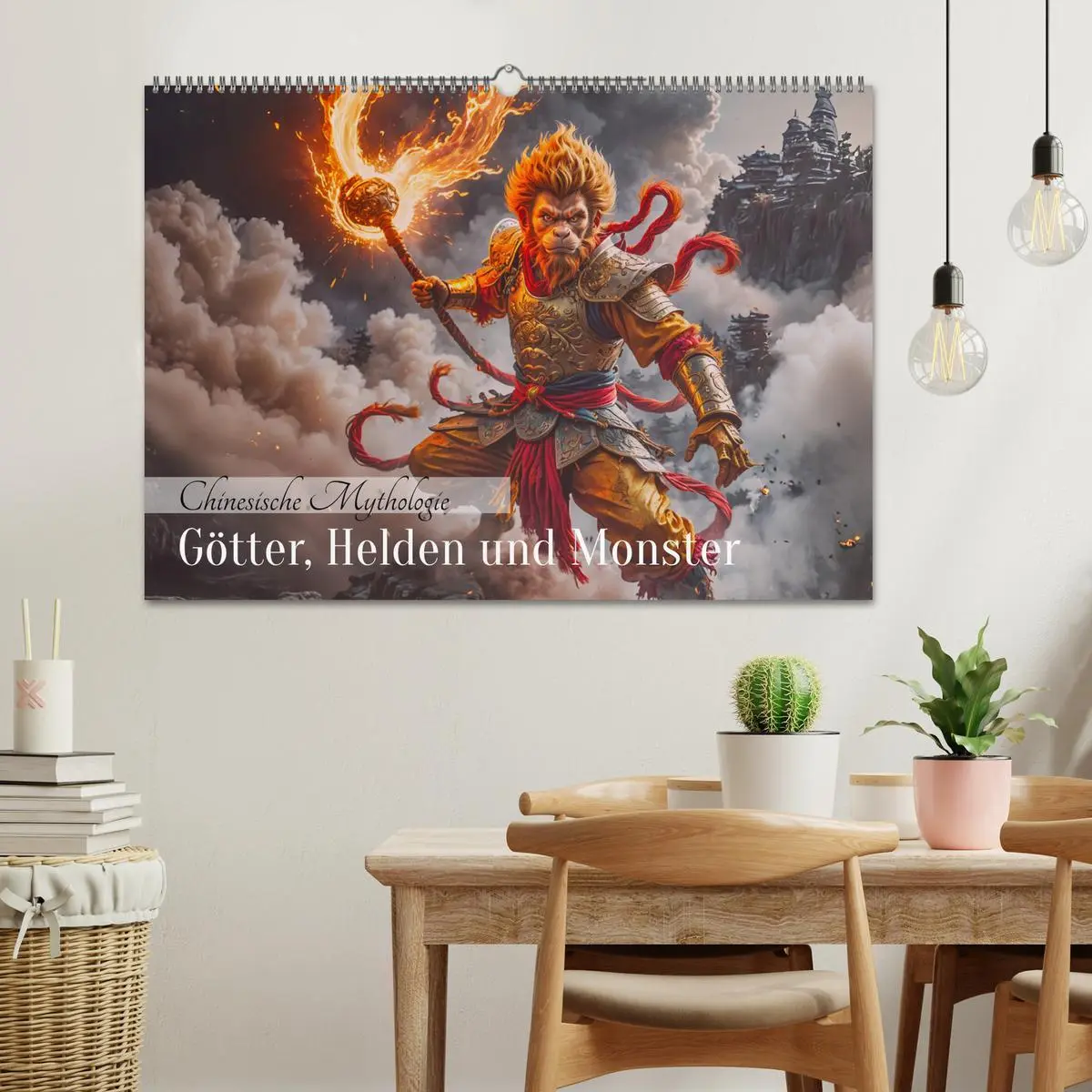 Bild: 9783516626308 | Chinesische Mythologie - Götter, Helden und Monster (Wandkalender...