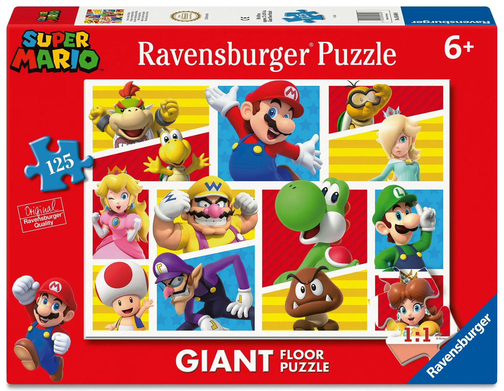 Cover: 4005556056408 | Ravensburger Kinderpuzzle 05640 - Marios Freunde und Feinde -...
