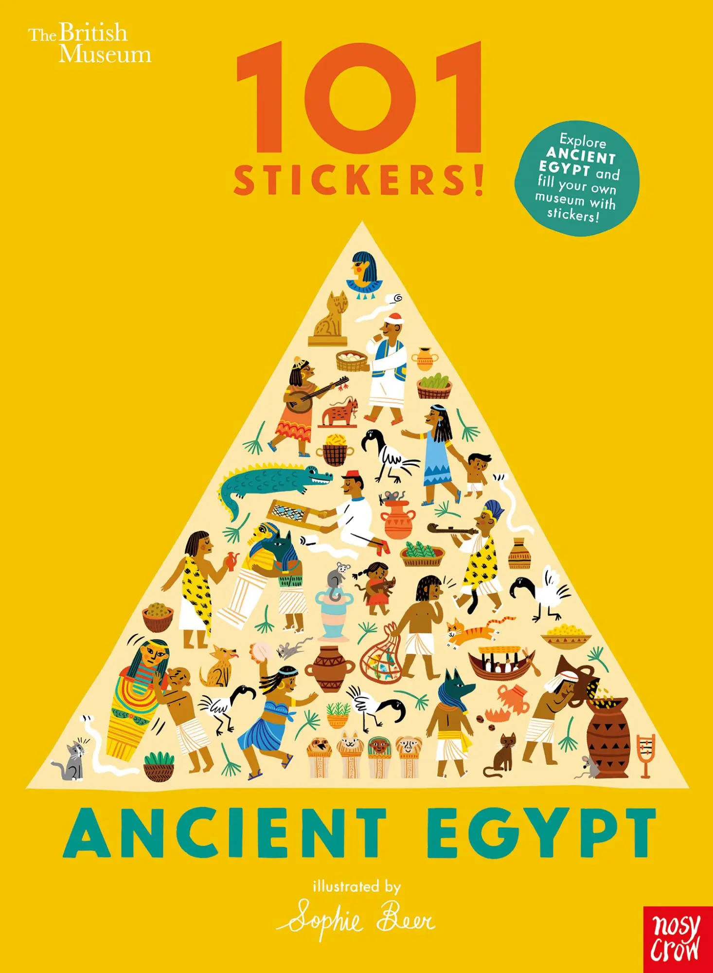 Cover: 9781788006408 | British Museum 101 Stickers! Ancient Egypt | Sophie Beer | Taschenbuch