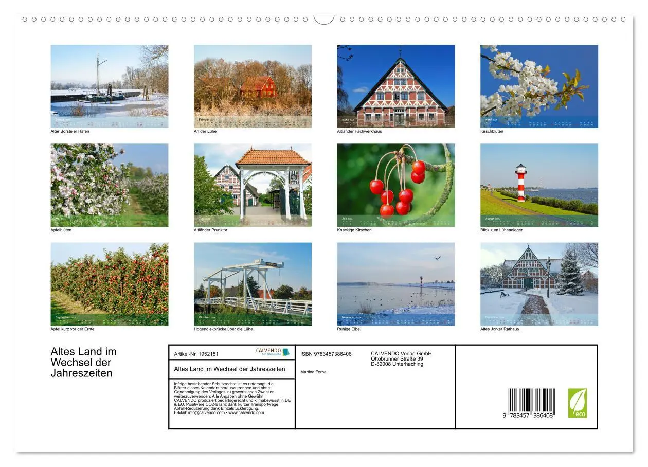 Bild: 9783457386408 | Altes Land im Wechsel der Jahreszeiten (hochwertiger Premium...