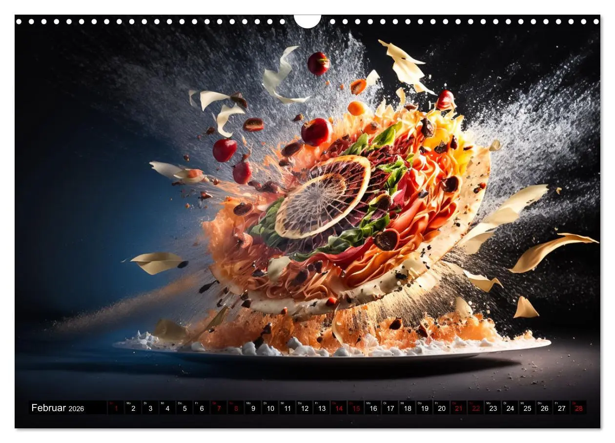 Bild: 9783457526408 | Italienische Gerichte (Wandkalender 2026 DIN A3 quer), CALVENDO...