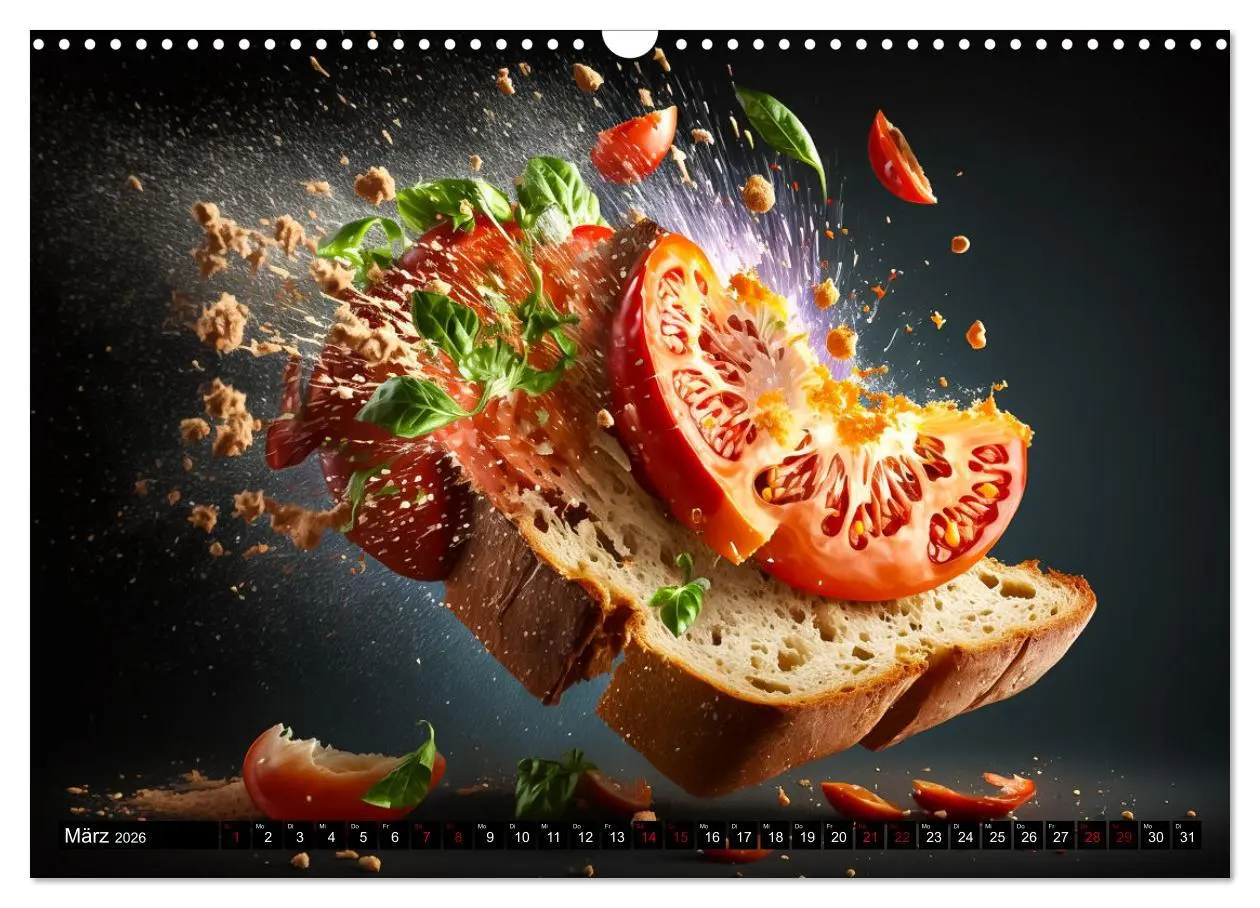 Bild: 9783457526408 | Italienische Gerichte (Wandkalender 2026 DIN A3 quer), CALVENDO...