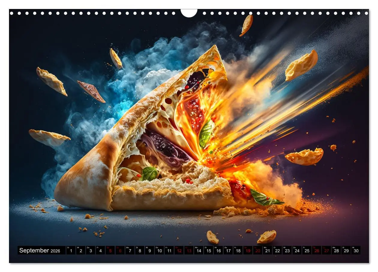Bild: 9783457526408 | Italienische Gerichte (Wandkalender 2026 DIN A3 quer), CALVENDO...