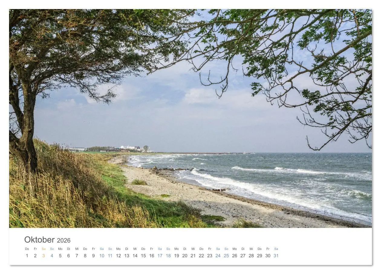 Bild: 9783516616408 | Die Sonneninsel Fehmarn (Wandkalender 2026 DIN A2 quer), CALVENDO...