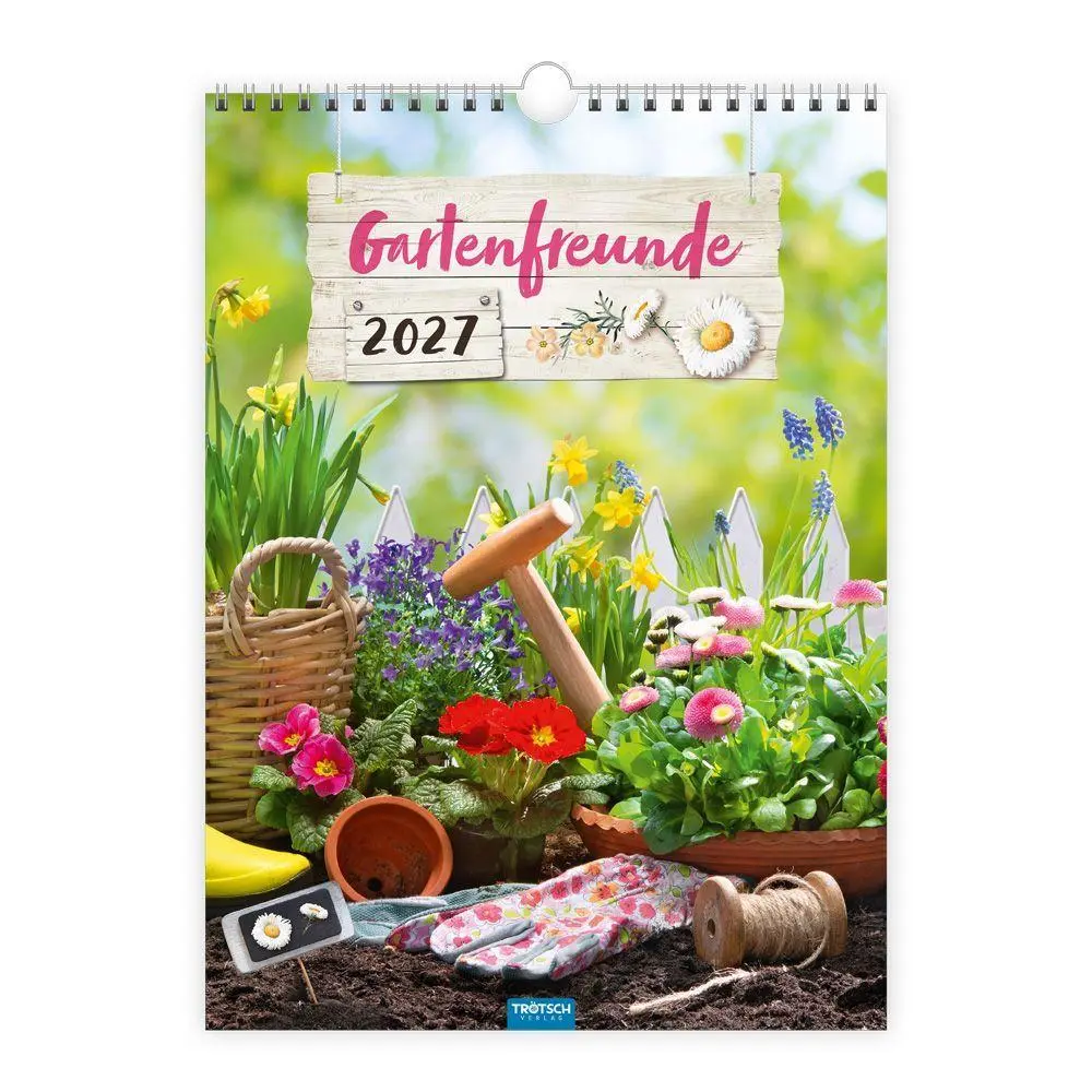 Cover: 9783988026408 | TRÖTSCH - Classickalender Gartenfreunde 2027 | Wandkalender | KG