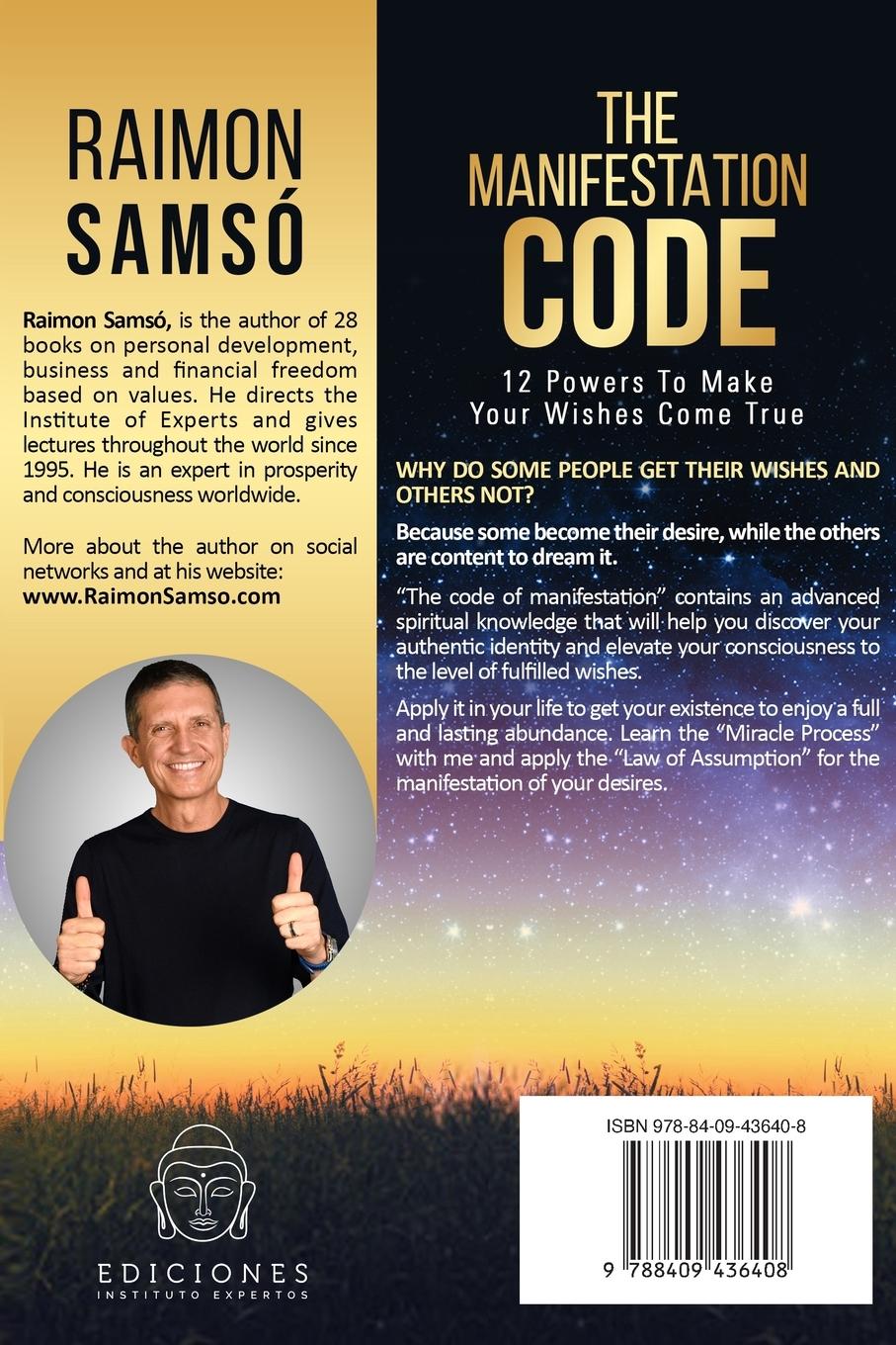 Rückseite: 9788409436408 | The Manifestation Code | 12 powers to make your wishes come true