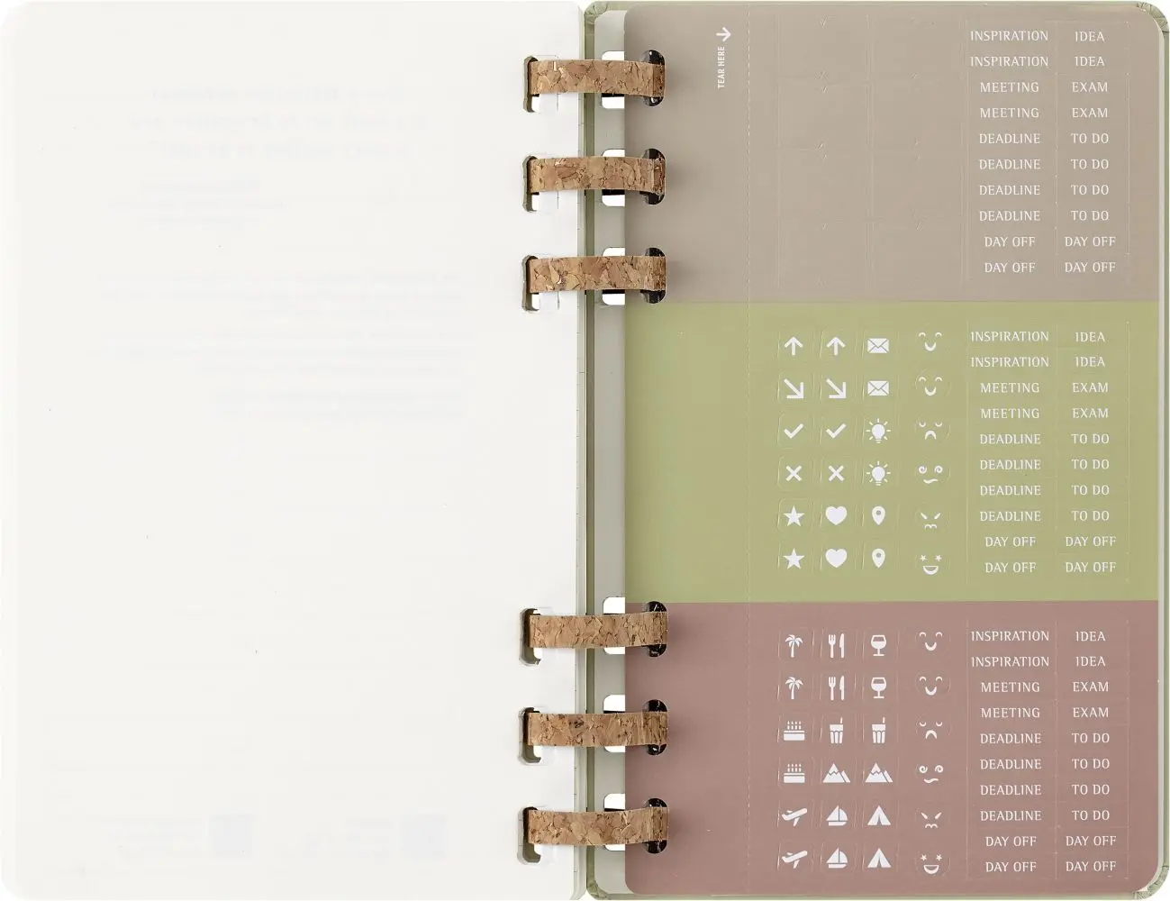 Bild: 8056999276508 | Moleskine 12 Monate Studienplaner mit Spiralbindung, L/A5, Fester...