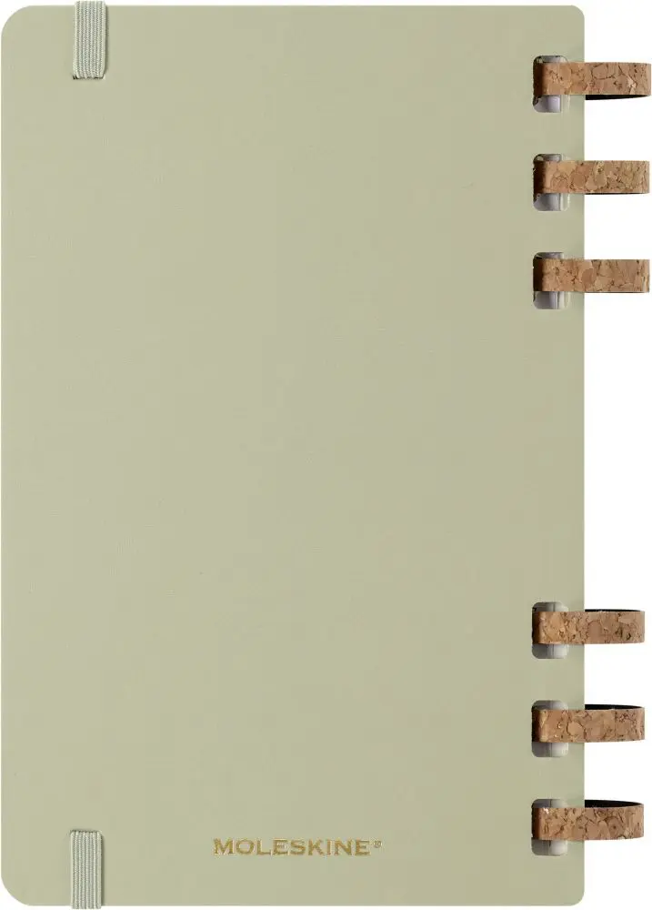 Bild: 8056999276508 | Moleskine 12 Monate Studienplaner mit Spiralbindung, L/A5, Fester...