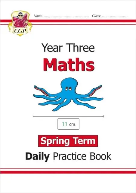 Cover: 9781789086508 | KS2 Maths Year 3 Daily Practice Book: Spring Term | Cgp Books | Buch