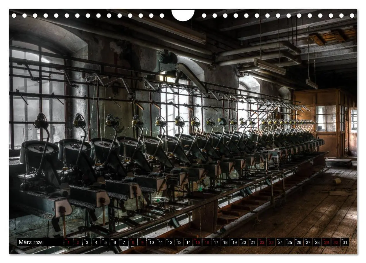 Bild: 9783435286508 | Vergessene Industriedenkmäler (Wandkalender 2025 DIN A4 quer),...