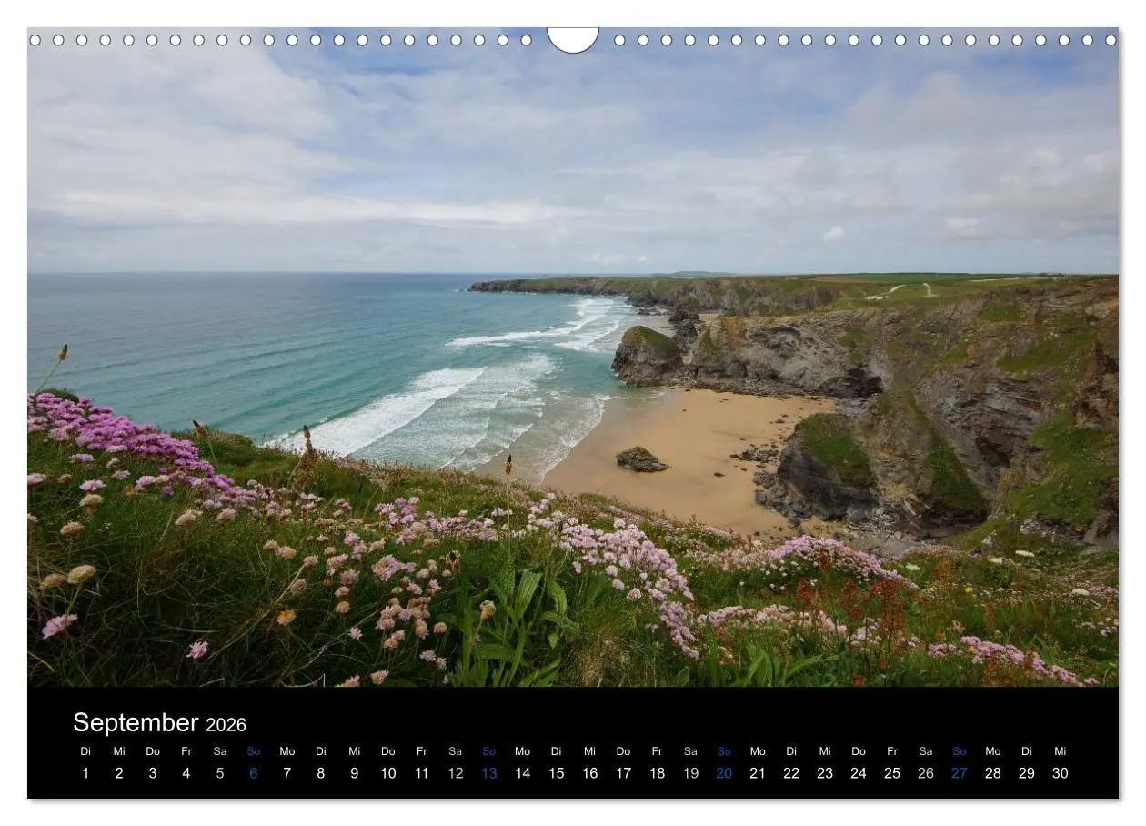 Bild: 9783516086508 | Anblicke und Ausblicke in Cornwall (Wandkalender 2026 DIN A3 quer),...