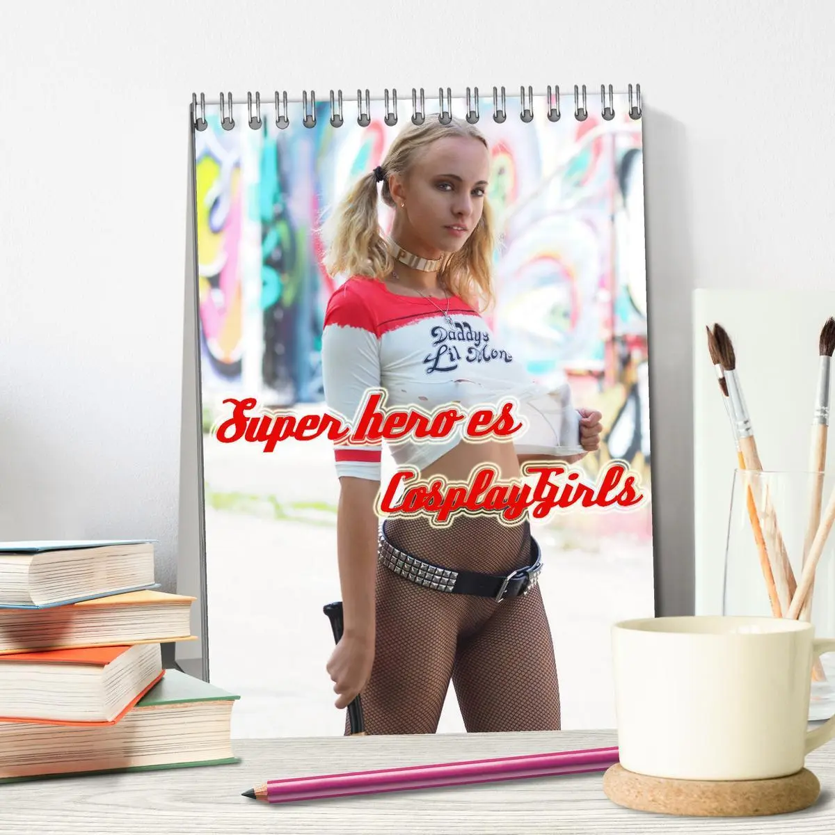 Bild: 9783516396508 | Superheroes Cosplay Girls (Tischkalender 2026 DIN A5 hoch),...