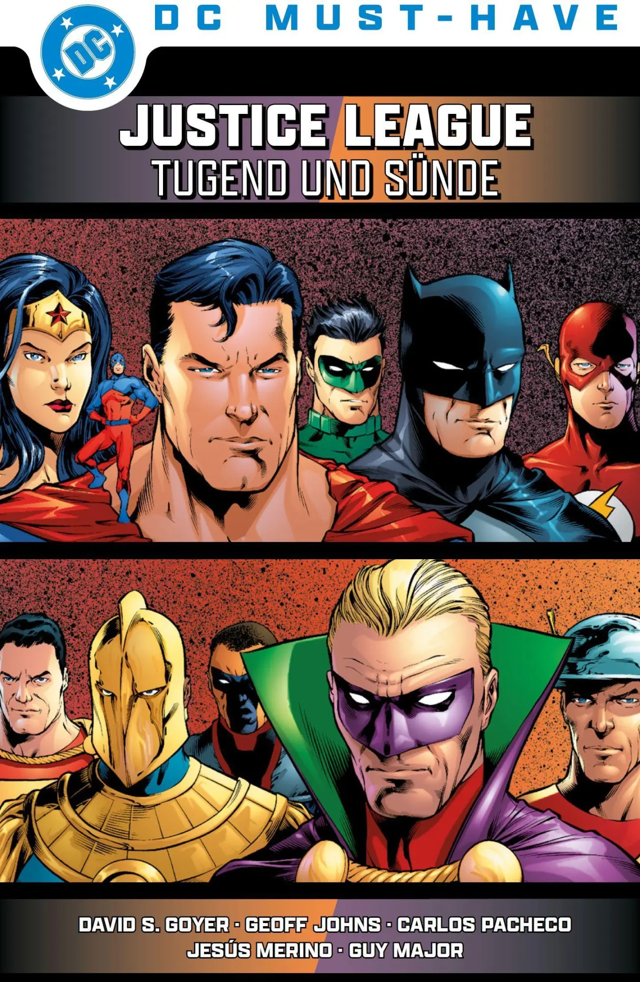 Cover: 9783741646508 | DC Must-Have: Justice League - Tugend und Sünde | Geoff Johns (u. a.)