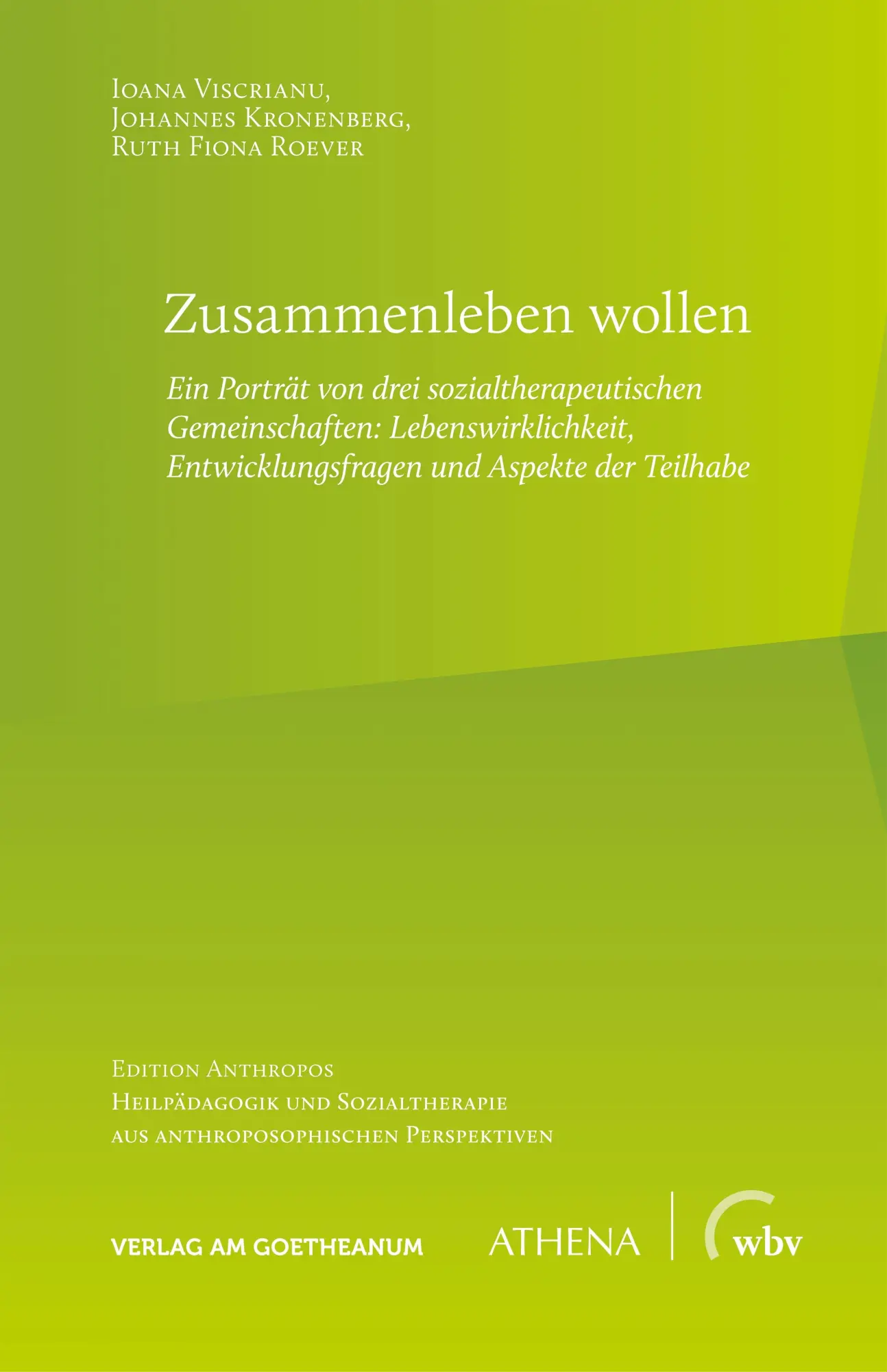 Cover: 9783763976508 | Zusammenleben wollen | Ioana Viscrianu (u. a.) | Taschenbuch | Deutsch