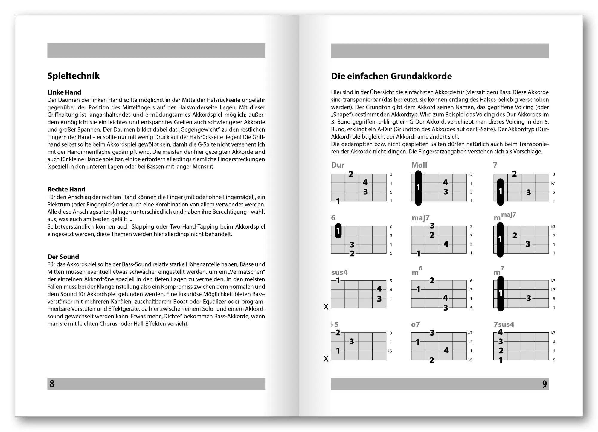 Bild: 9783802406508 | Die Basstabelle | Jeromy Bessler (u. a.) | Taschenbuch | 160 S. | 2008