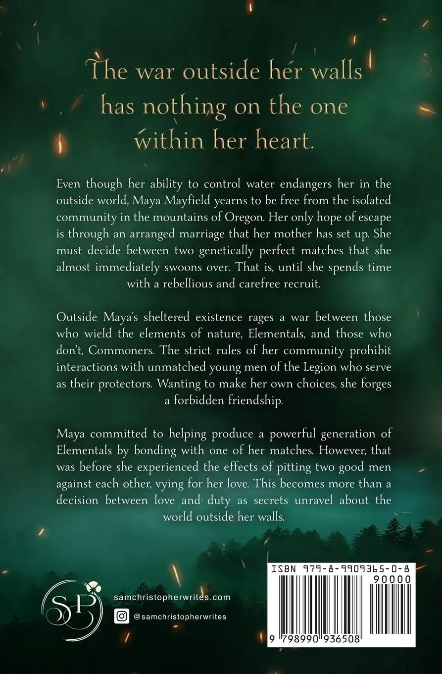 Rückseite: 9798990936508 | The Spark Within | Samantha Christopher | Taschenbuch | Englisch