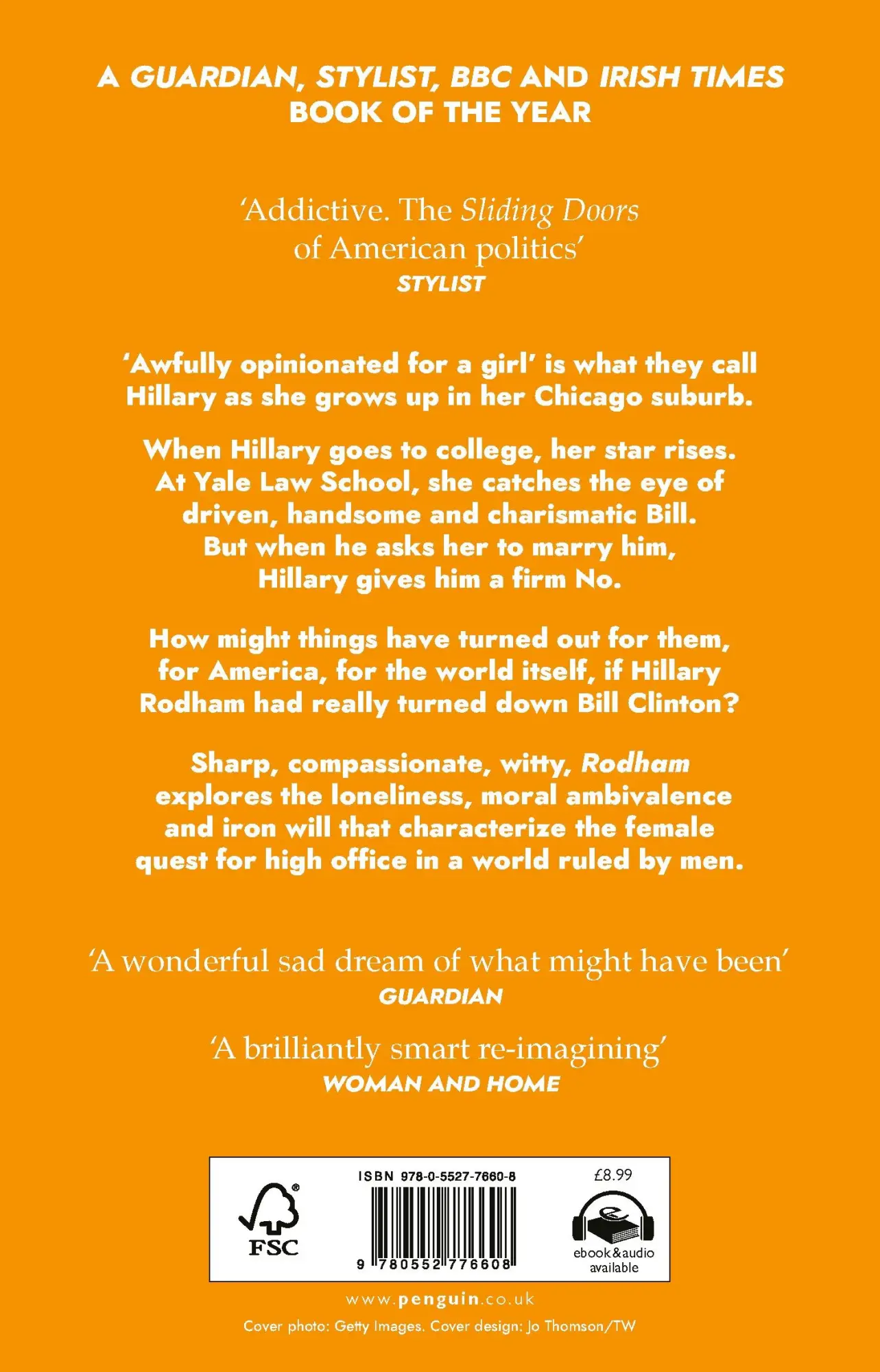 Rückseite: 9780552776608 | Rodham | Curtis Sittenfeld | Taschenbuch | B-format paperback | 432 S.