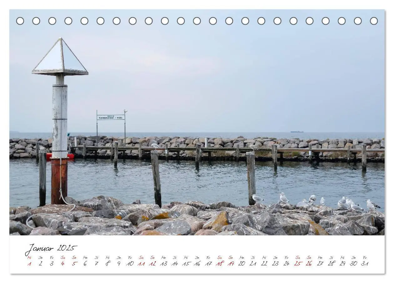 Bild: 9783435416608 | Osteeinsel Poel (Tischkalender 2025 DIN A5 quer), CALVENDO...