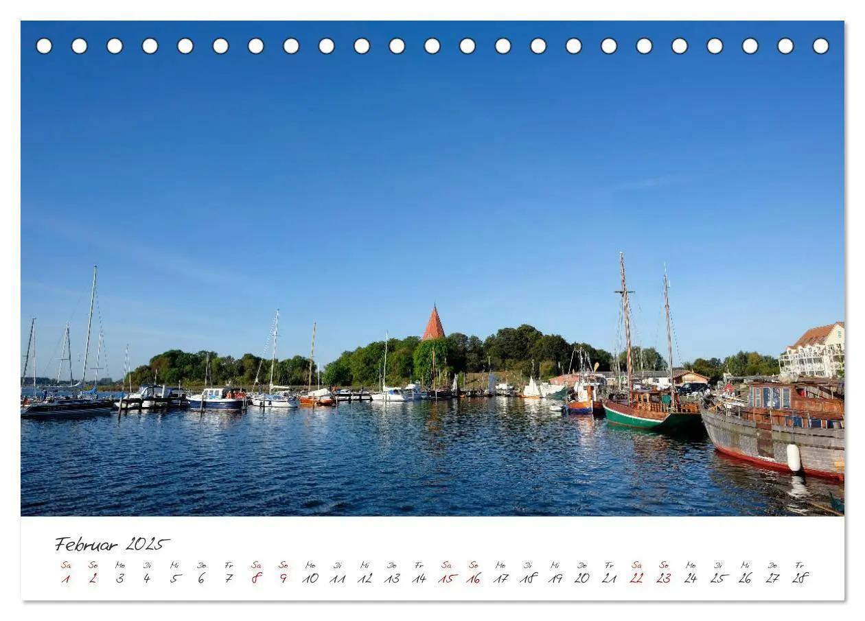 Bild: 9783435416608 | Osteeinsel Poel (Tischkalender 2025 DIN A5 quer), CALVENDO...