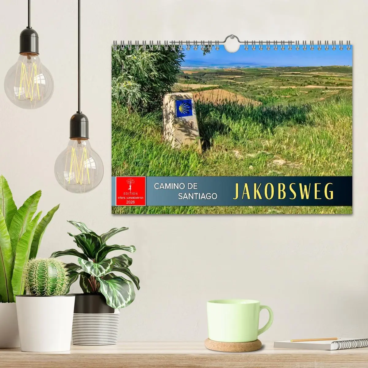 Bild: 9783457296608 | Camino de Santiago - Jakobsweg (Wandkalender 2026 DIN A4 quer),...