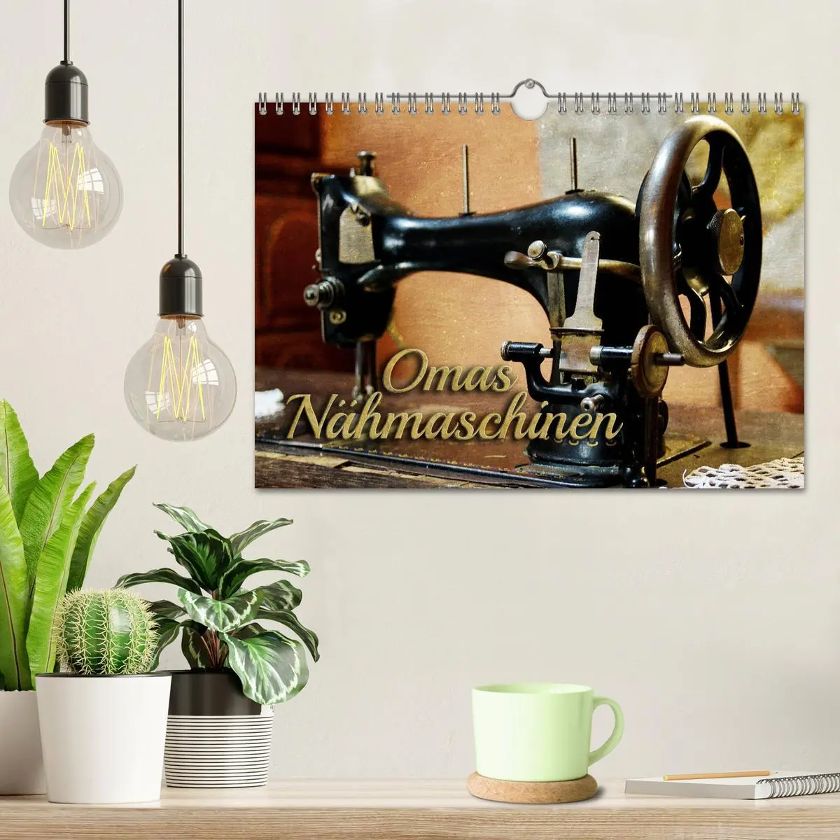 Bild: 9783457816608 | Omas Nähmaschinen (Wandkalender 2026 DIN A4 quer), CALVENDO...