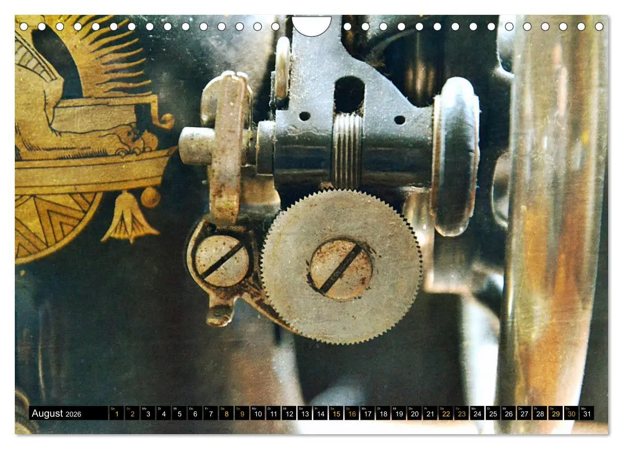 Bild: 9783457816608 | Omas Nähmaschinen (Wandkalender 2026 DIN A4 quer), CALVENDO...