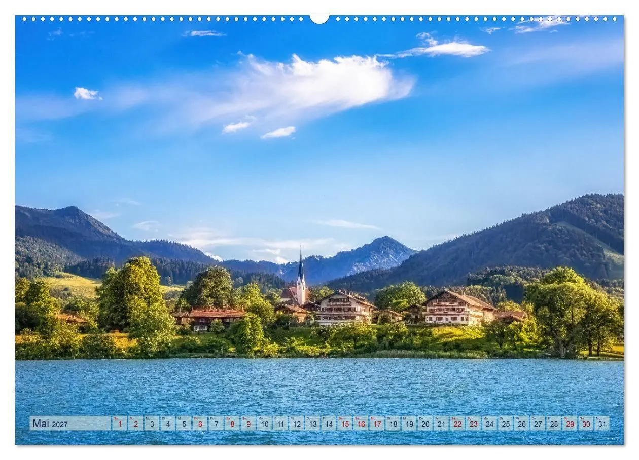 Bild: 9783569236608 | Malerischer Tegernsee (hochwertiger Premium Wandkalender 2027 DIN...