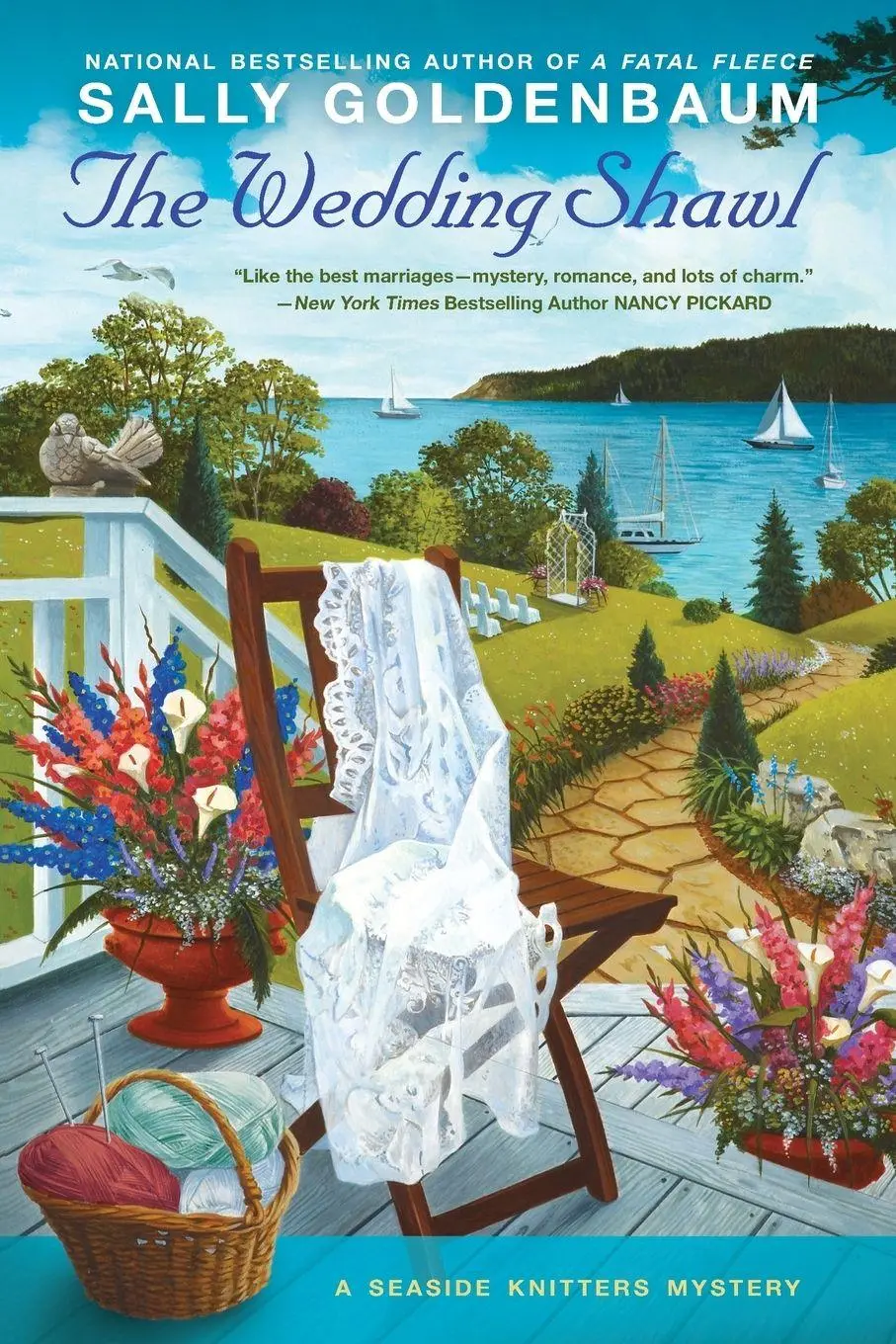Cover: 9780451236708 | The Wedding Shawl | A Seaside Knitters Mystery | Sally Goldenbaum