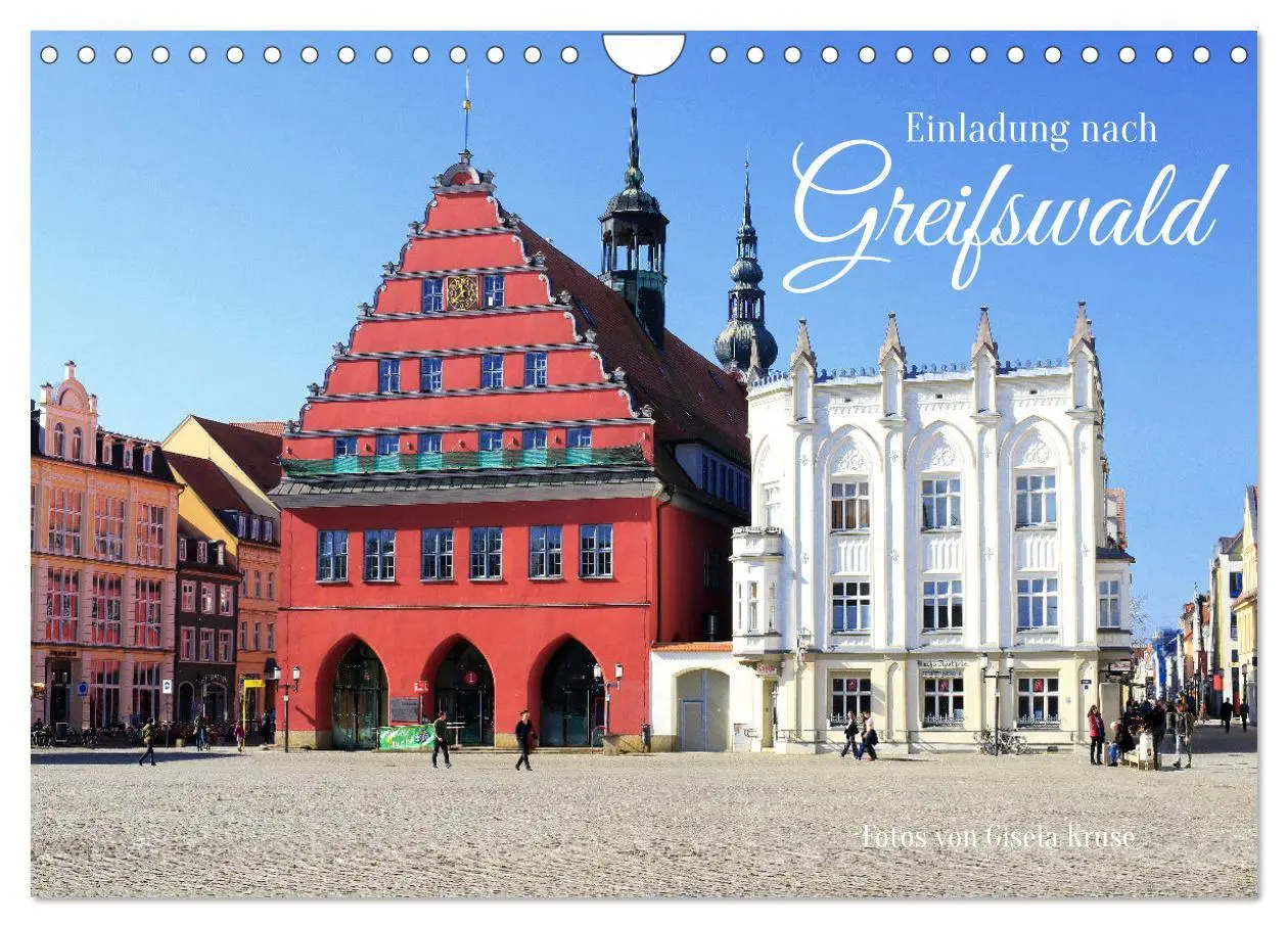 Cover: 9783457286708 | Einladung nach Greifswald (Wandkalender 2026 DIN A4 quer), CALVENDO...