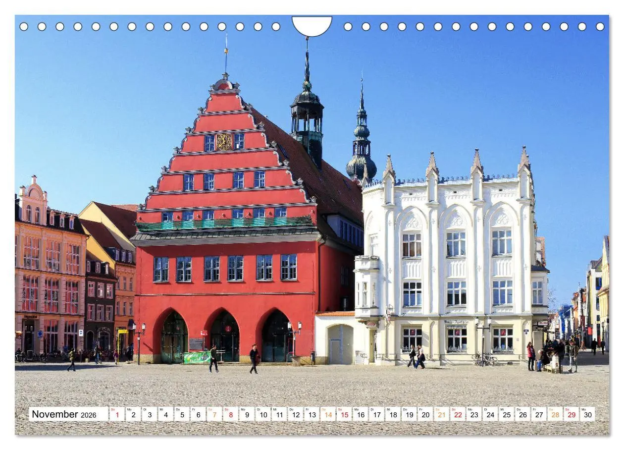 Bild: 9783457286708 | Einladung nach Greifswald (Wandkalender 2026 DIN A4 quer), CALVENDO...