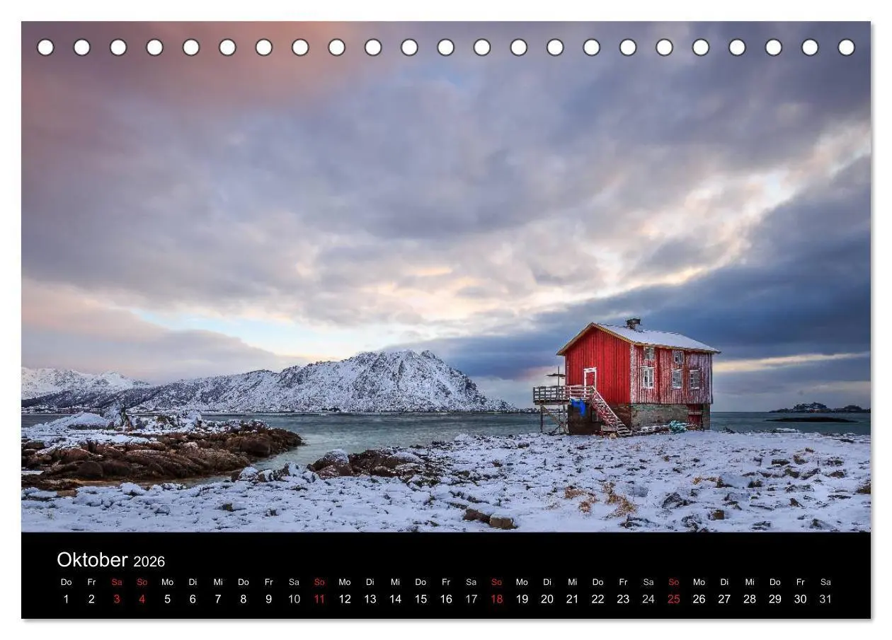 Bild: 9783516066708 | LOFOTEN - Inselparadies im Norden Norwegens (Tischkalender 2026 DIN...