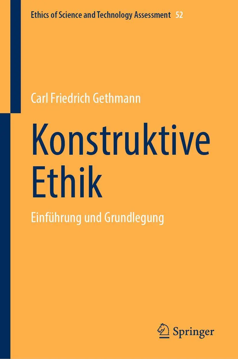 Cover: 9783662666708 | Konstruktive Ethik | Einführung und Grundlegung | Gethmann | Buch | ix