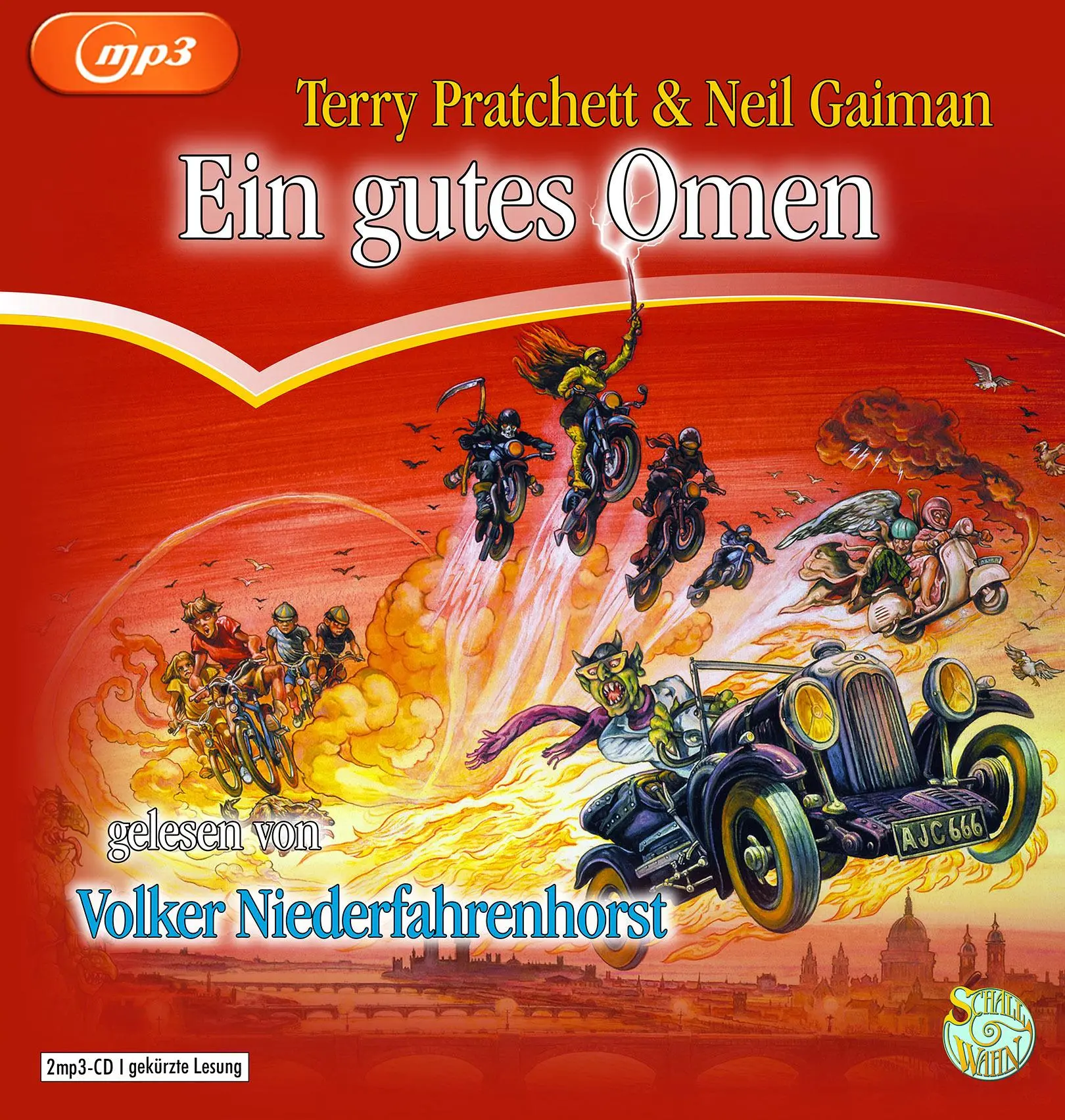Cover: 9783837136708 | Ein gutes Omen | Schall&amp;Wahn | Terry Pratchett (u. a.) | MP3 | Deutsch