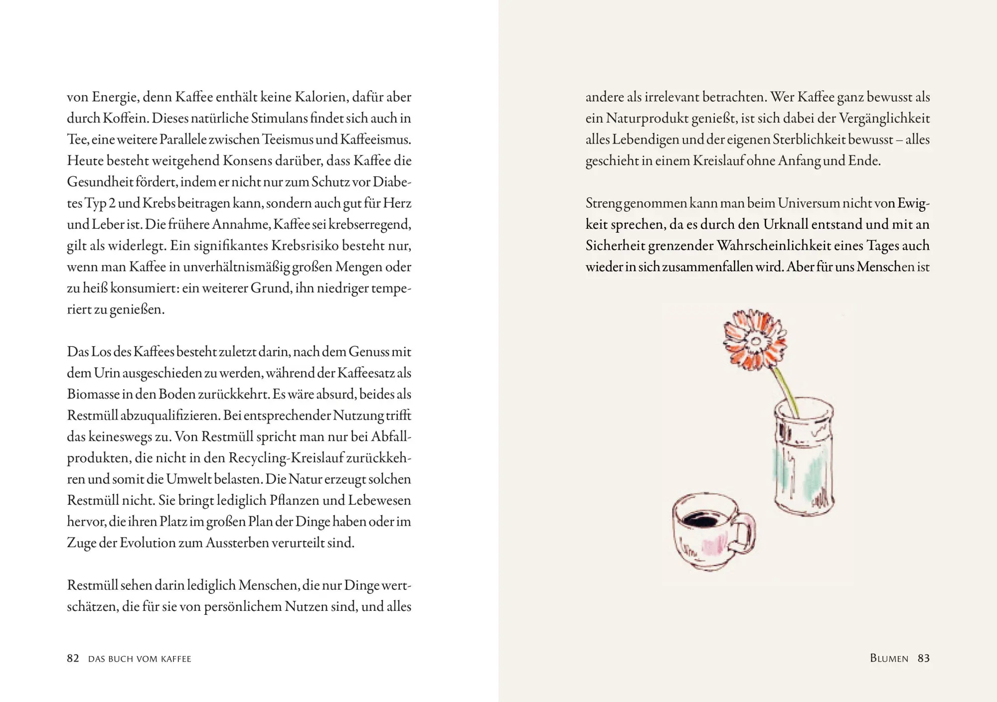 Bild: 9783965846708 | Das Buch vom Kaffee | Eine philosophische Betrachtung | Buch | 176 S.