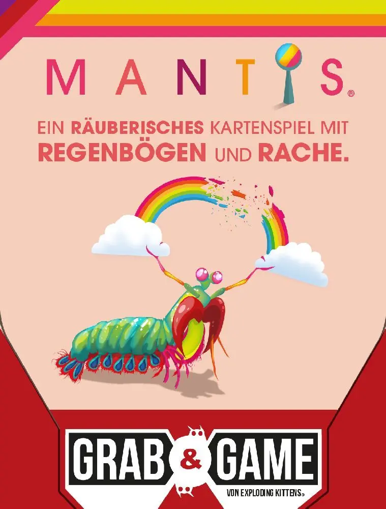 Cover: 810083046808 | Mantis: Grab &amp; Game | Ken Gruhl (u. a.) | Spiel | EXKD0046 | Deutsch